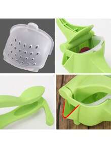 Exprimidor Manual de frutas y limones - Verde - Ver 3