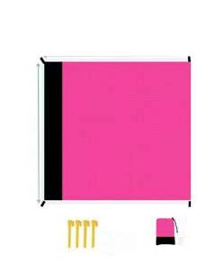 1 covoraș de plajă personalizat, potrivit pentru plaje, activități în aer liber, camping și călătorii ca partener de plajă esențial, permițându-vă să vă bucurați de o plajă fără haos și să vă lăsați cu amintiri frumoase - Multicolor - Vizualizare 35