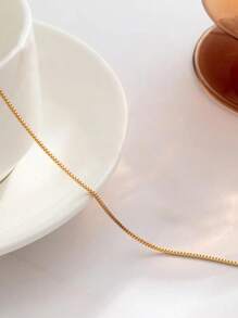 FOREVER QUEEN 1PC 925 Sterling Silver Sexy Bikini Waist Chain For Women Gold And Silver Box Chain Belly Chain Body Chain Jewelry - Waist Chain - View 2