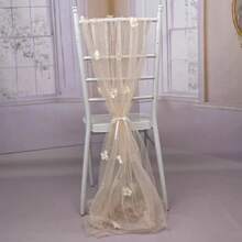 1 tấm khăn trải bàn mỏng họa tiết hoa sâm panh ngọc trai, trang trí bàn bằng vải tuyn lưới mịn cho tiệc sinh nhật, ngày lễ tình nhân, tiệc khiêu vũ - Rượu sâm banh - Xem 9