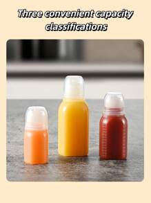 挤压瓶，塑料挤压瓶多功能喷雾瓶适用于番茄酱，调料，烧烤酱，调味品，烧烤，工艺品，糖浆等，适合厨房使用 - 彩色 - 查看 15