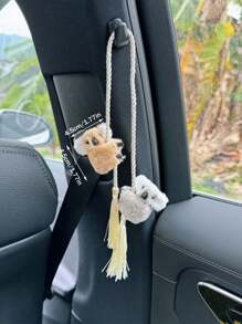 3pcs Car Ornament Cute Koala Interior Rearview Mirror Pendant Interior Decoration - one-size - View 9
