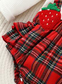 3Pcs Baby Girl Heart Print Romper Set Long Sleeve Triangle Bodysuit And Bell Bottom Pants With Bowknot Headband, Great For 0-1 Year Old Girls Spring Autumn