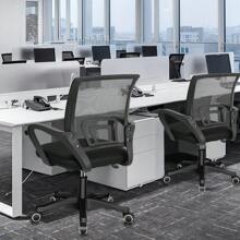OYAJIA ✨‌Modern Ergonomic Office Chair Adjustable Swivel Mesh Computer Chair With Back Support Arms And Wheels For Home Work And Students Study Black - 黑 - 查看 3