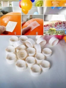 1/5pcs/Roll Balloon Dot Glue, Holiday Decoration Arrangement Dot Glue, Professional Adhesive Balloon Glue Dot Sticker, For Craft DIY Art Or Office Supplies, Tape For DIY Handmade Crafts, Card Making Or Office Supplies