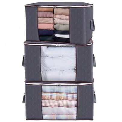 3 Unidades Organizador De Bolsas De Almacenamiento De Ropa