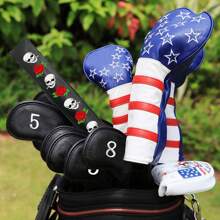 Golf Alignment Stick Cover Headcover Rods Holder Case Leather 14''* 2'' Hold At Least 2 Sticks - Multicolor - View 7