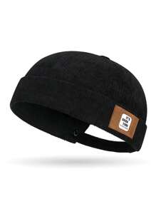 1 件字母印花灯芯绒棒球帽，休闲街头摩托车风格，百搭帽子，男士理想礼物男士遮阳帽夏季帽子，适合徒步旅行和钓鱼等夏季户外活动