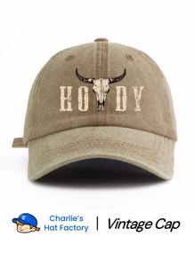 1 قبعة بيسبول مطبوع عليها "HOWDY" مغسولة، كلاسيكية أنيقة ذات شريط رأس ناعم قابل للتعديل، خفيفة الوزن توفر حماية من الشمس، مناسبة للرياضات الخارجية وألعاب كرة القدم والاستخدام اليومي والحفلات والعطلات، هدية مثالية للأصدقاء والعائلة - هودي - مشاهدة 17