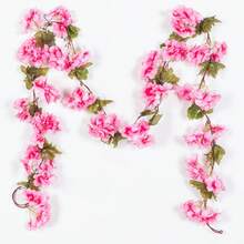 1/2/3/80PCS Artificial Flowers-Cherry Blossom Vine, Fake Plants, Home, Dining Room, Living Room, Outdoor Garden Decoration,The Art Of Inserting Flowers, Photography Props, Autumn, Spring, Vase, Flower Wall, Flower Wreath, Bridal Bouquet, Wedding Decoration, DIY Flower Wreath Materials, Birthday Party Decoration Materials, Home Decoration Accessories, Valentine's Day.