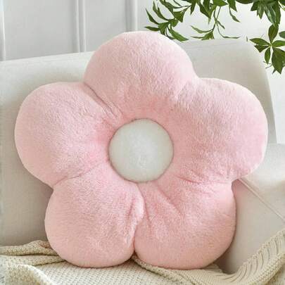 花朵抱枕，柔软花朵造型抱枕，适合沙发椅床、成人卧室客厅春季花卉地板抱枕，适合送给家人和朋友的礼物