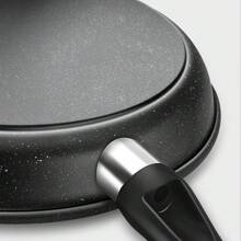 28cm/26cm/24cm Non-Stick Frying Pan Fry Cooking Cookware Durable, Lightweight, Cool-Handle, Perfect For Everyday Cooking Kitchen Tool - Black - View 10