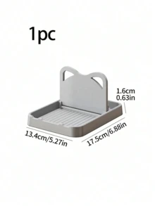 1 件盖子收纳架，多功能盖子架和勺子架，方便的厨房台面收纳配件