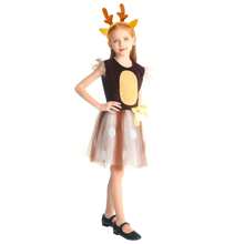 Sparkle Tutu Dress For Girls, Shimmery Tulle Party Skirt, Princess Birthday Christmas Gown Hairbands And Headwear Included - Dusty Pink - View 12