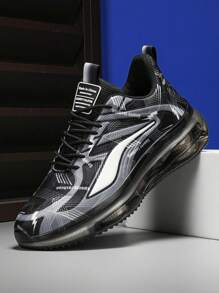 Unisex Casual Sneakers, Versatile Marathon & Jogging Mesh Shoes, Soft Sole & Upper, Anti-Slip, Shock-Absorbing Air Cushion, Lightweight & Breathable, Suitable For Outdoor Activities All Year Round, Men & Women