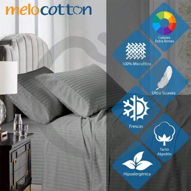 Silk Touch Double Sheet Set - 卡其色 - 查看 4