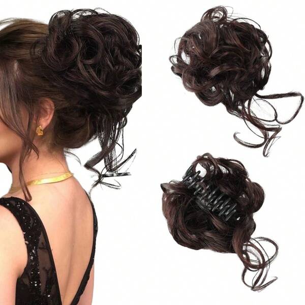 Ins- 长流苏和多爪发夹，松垮的发爪造型器，适合舞台妆容和日常使用发夹发夹发夹发夹发夹