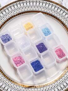 28-Slot Diamond Painting Kit Storage Box, Practical Multifunctional Organizer - White - View 2