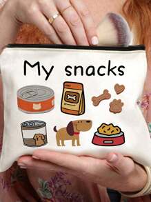 Dog Treat Bag Dog Pet Item Storage Bag Dog Training Bag Dog TreatBag/ Goody Bag For Dog Birthday Travel Essentials Travel Accessories Travel Must Haves - Multicolor - View 1