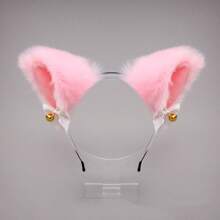1pc Cat Ear Headband With Bow For Cosplay - Multicolor - View 21