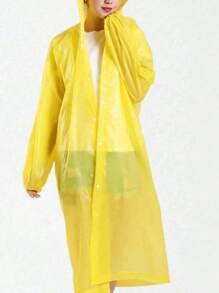 半件装长款EVA男女通用雨衣，加厚防水雨衣，男女通用带帽雨衣，防水、防风、速干、透气 - 非常适合骑行、徒步旅行和户外探险，返校用品，春夏必备，伴娘礼物，房间装饰，卧室装饰，海滩，旅行，男士，女士，度假，可爱小物，母亲节礼物，卧室装饰，花园，厨房装饰，夏季，海滩，旅行必备，房间装饰，软萌，毕业季 - 彩色 - 查看 4