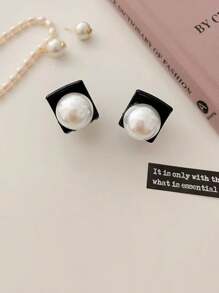 2 件女士发夹，适合日常使用