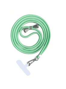 1 stuk 6 mm multifunctionele lanyard - polyester, geschikt voor telefoon, sleutelhanger, camera en buitenuitrusting, wordt geleverd met willekeurige metalen haak cadeaus voor moeder, familie, vrienden, verjaardagen, feestdagen telefooncharme, telefoonketting