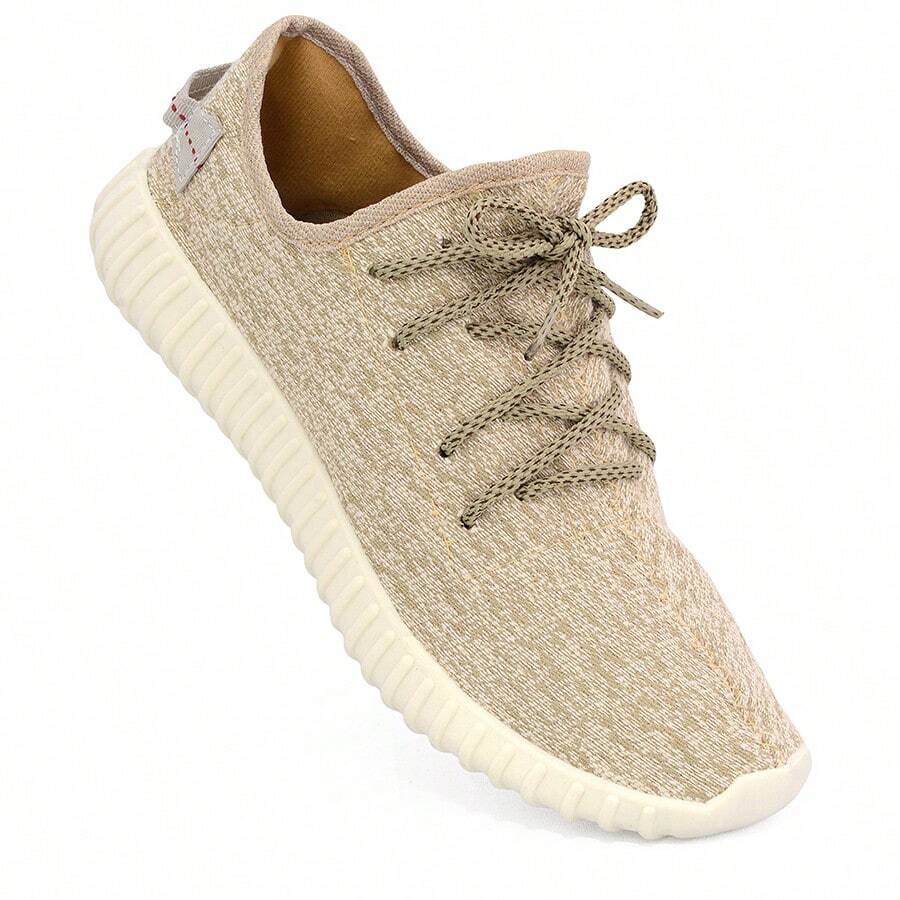 Easy Walking Sneakers Very Light Casual Comfortable Unisex Men's And Women's Gym Shoes Easy To Wear - 米色 - 查看 1