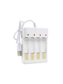 1.2V-2000mAh AAA 和 AA 可充电电池，USB 专用充电器，带短路保护，高容量可充电电池（此充电器仅适用于为这些电池充电） - 彩色 - 查看 5