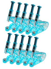 2-10pcs/Set Piercing Kit Asepsis Disposable Sterile Ear Piercing Unit Cartilage Tragus Helix Piercing Gun NO PAIN Nose Piercer Tool