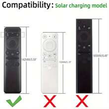 Silicone Remote Case Suitable For Model 2023  BN59-01432A Remote Control Protective Sleeve Anti Slip Anti-Drop Compatible With 2023  BN59-01432A Solar Remote Control Silicone Case Drop Protection Case(Only For Model 2023  BN59-01432A Remote Control) - Black - View 10