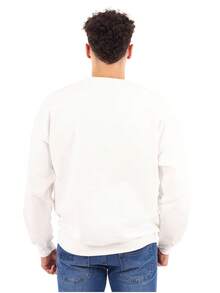 St Patrick's Day Graphic Fleece Lined Crewneck Pullover Sweatshirt Saint Paddy's Day Funny Sarcastic Keep Calm And Love Leprechauns Casual Everyday Cotton Printed Thermal Lined Jumper - 白色 - 查看 2