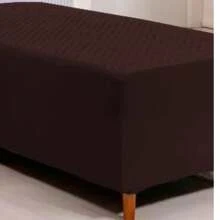 Waterproof Mattress Protector Box Single Mattress Cover - Óxido marrón - Ver 2
