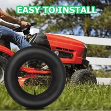 2PC Wheelbarrow Inner Tubes 4.10/3.50-4 Heavy Duty Replacement Tire Inner Tube - Black - View 5