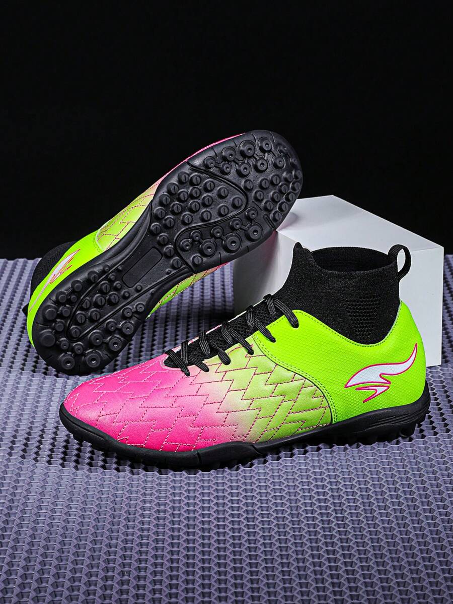 男式足球鞋足球鞋训练运动鞋女式专业运动鞋户外适合 AG/FG