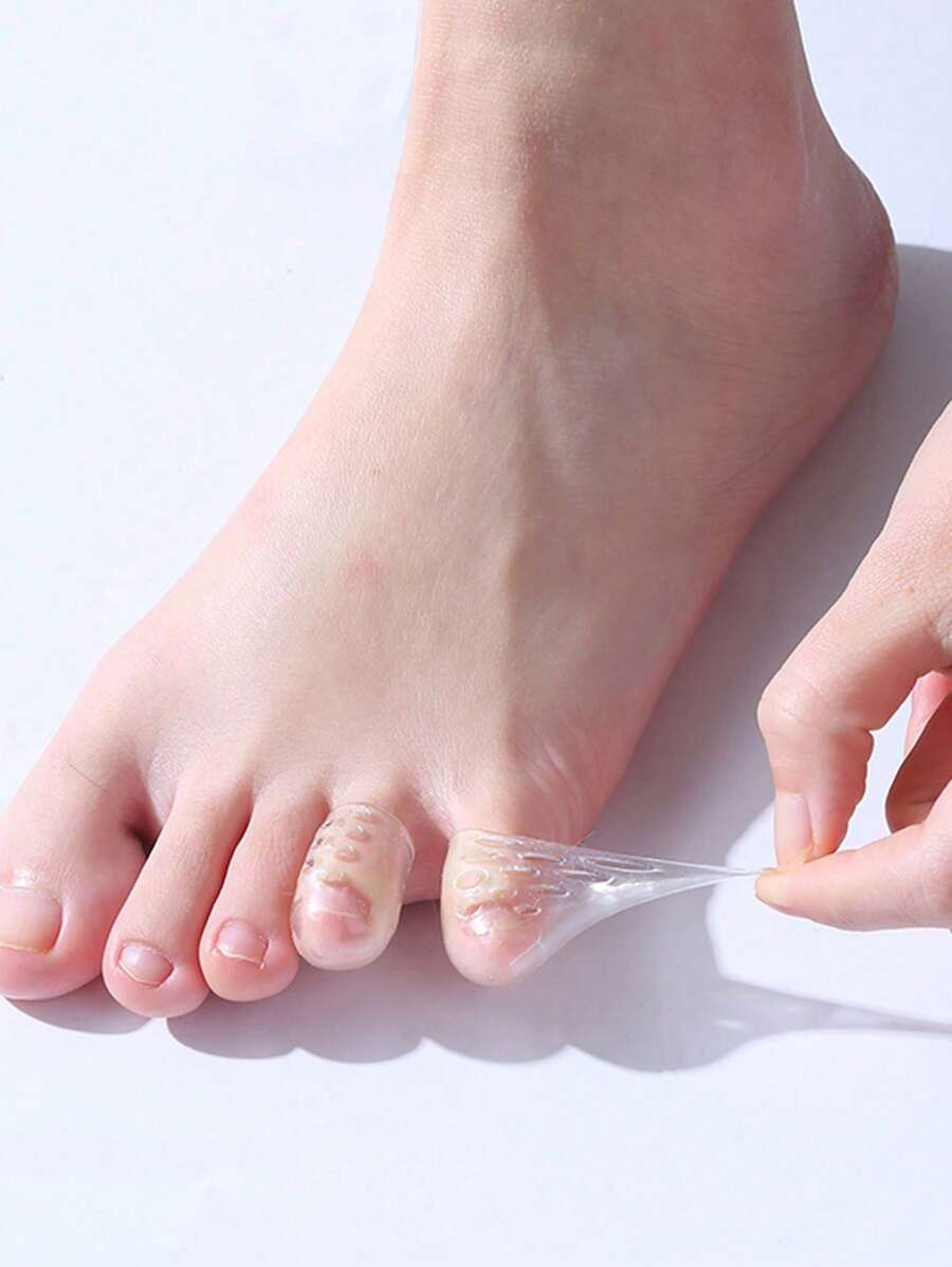 1/5/10 Pairs Breathable Anti-Friction Silicone Toe Protectors With Elasticity, Suitable For People With Injury-Prone Toes