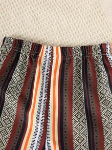 2 sztuki Letnia młodzieżowa chłopięca casualowa koszula z krótkim rękawem i paskiem w kontrastowym wykończeniu zestaw szortów