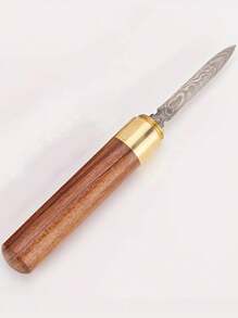 1 szt. Outdoor Camping Hiking Portable Small Knife, ostry nóż do owoców, nóż do steków, nóż uniwersalny do krojenia mięsa, idealny na przygody na świeżym powietrzu - Wielokolorowe - Zobacz 6
