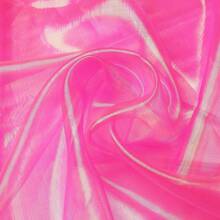 1 件 7 色欧根纱面料,适用于婚纱时尚 DIY、节日装饰背景 - 彩色 - 查看 58