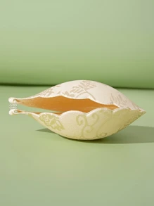 1 Piece Of Sticky Bra Skin Color Lace Invisible Breast Stickers Gathered Strapless Nipple Stickers - Apricot - View 4