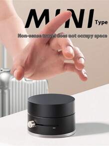 Creative New Vacuum Super Strong Adsorption Mini Phone Stand, ABS Material Foldable Storage Waterproof Anti-Shake Slouchy Phone Holder, Suitable For Various Scenarios Like Home, Car, Kitchen For Any Phone Model Compatible With IPhone, Android Phone, Gift For Birthday, Family, Friends Magnetic, Car Accessories, Car Phone Holder