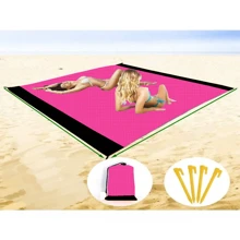 1 covoraș de plajă personalizat, potrivit pentru plaje, activități în aer liber, camping și călătorii ca partener de plajă esențial, permițându-vă să vă bucurați de o plajă fără haos și să vă lăsați cu amintiri frumoase - Multicolor - Vizualizare 18