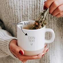 个性化陶瓷杯，可印您的文字 | 陶器杯，可雕刻您自己的文字 | 天然无釉底座，定制教师礼品玻璃杯，亮色吸管玻璃杯，教师杯，教师感谢礼物，感谢老师的礼物，返校礼物