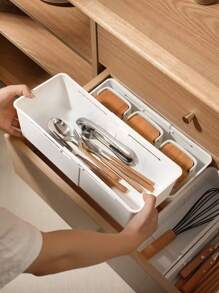 Multi-Size Expandable Drawer Organizer Box, Home Storage Box For Dividing Compartments, Suitable For Medication, Kitchen Supplies Gifts Women Girls