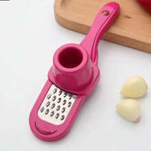 Presse-ail et râpe multifonctions mini - en ABS, outil de cuisine facile à utiliser, préparation rapide pour Pâques, Ramadan, rassemblements