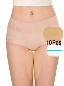 10Pcs Anti-Chafing Thigh Bands Thigh High Socks Anti-Friction Anti-Chafing Run Walk Beauty Thigh Protection Pads For Women, Anti-Chafing Thigh Pads For Inner Thighs To Prevent Chafing And Friction, Invisible For Men And Women In Summer Body Care For Travel, Sport, Outdoor, Belt, Stickers, Boy Valentine Heart Women's Valentine