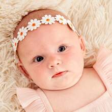Daisy Elastic Baby & Kids Hair Band, Photo Prop - Color - View 13