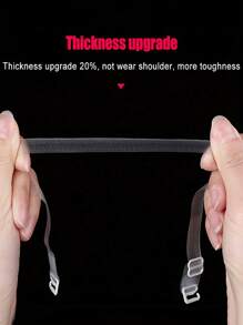 1/3/5 Pairs Transparent Adjustable Shoulder Straps, TPU Bra Straps, Women Underwear & Bra Accessories Summer Cooling, Beach, Travel - Bra Straps - View 7