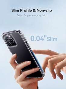 Mkeke 透明 16 Pro Max 保护壳 [不变黄] [军用级防摔] 防震保护透明保护壳 适用于 Apple 16 Pro Max 6.9 英寸 2024