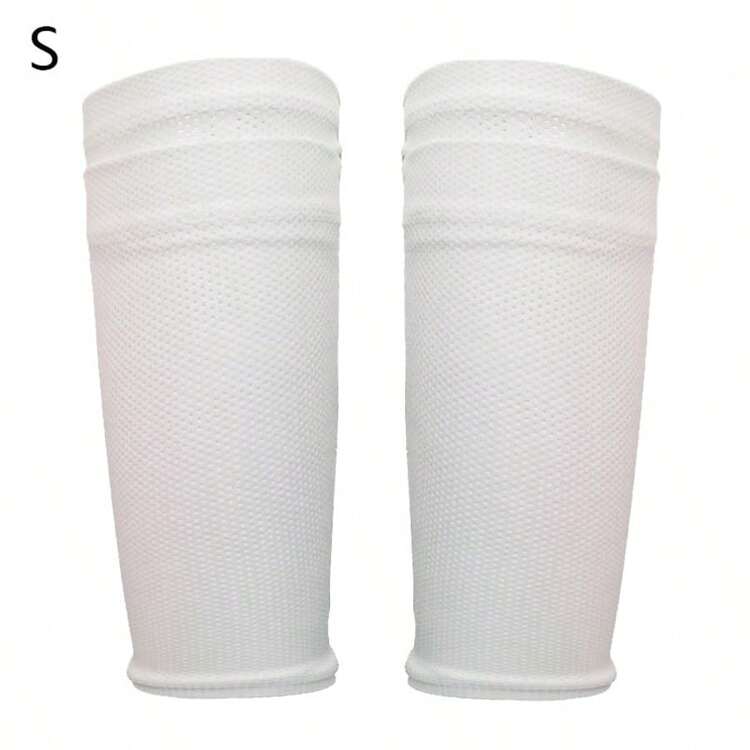 1 Pair Soccer Shin Guards With Pockets, Breathable Soft Double-Layer Sports Leg Protectors, Outdoor Sports Equipment - Multicolor - View 18
